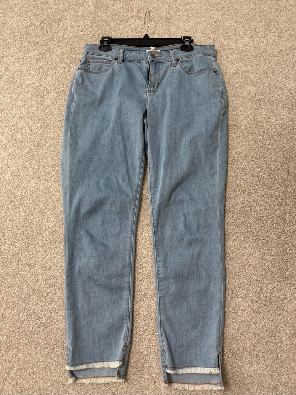 Eileen Fisher Light Blue Ankle Crop Jeans